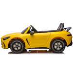 Elektrické autíčko Mercedes GT63 AMG - LCD, žlté